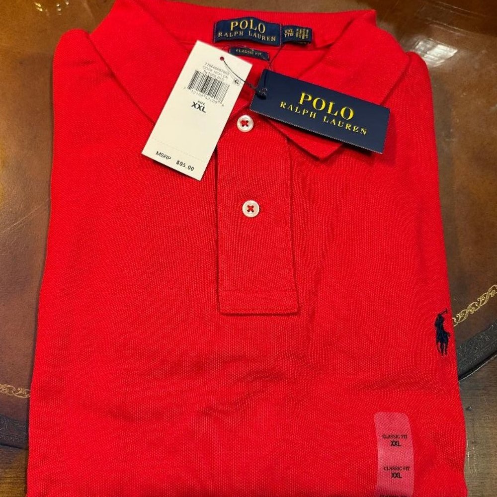 Men's Ralph Lauren Polo Short Sleeved Shirt Size XXL New With Tags